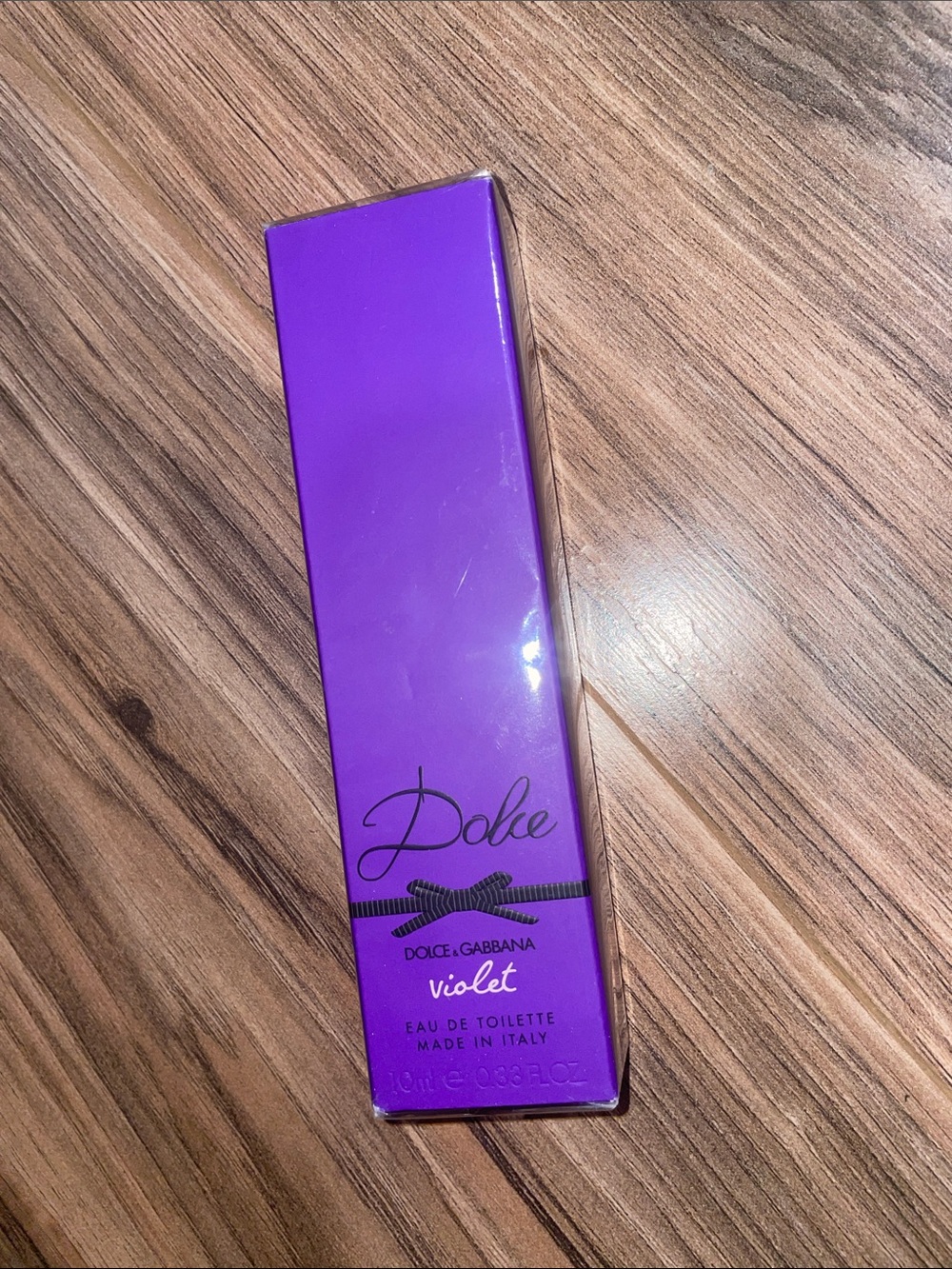 Dolce & Gabbana Violet Box - Bright Purple Packaging